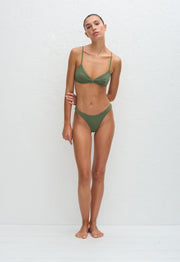 Nineties Brazilian Brief - Safari Crinkle - Matteau